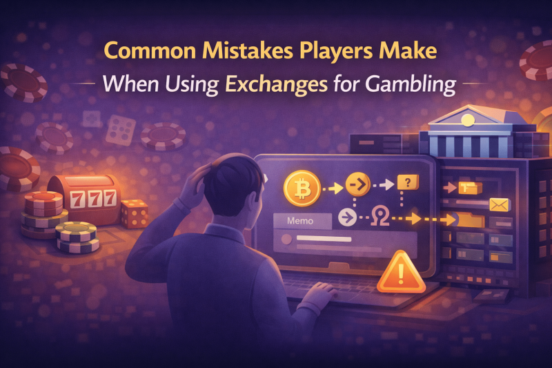 Common Mistakes Players Make When Using Exchanges for Gambling