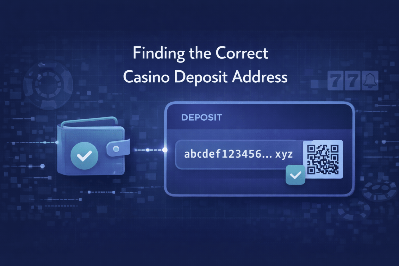 Finding the Correct Casino Deposit Address